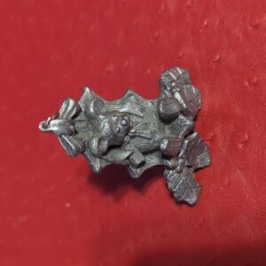 Vintage 1987 ricker pewter ornament